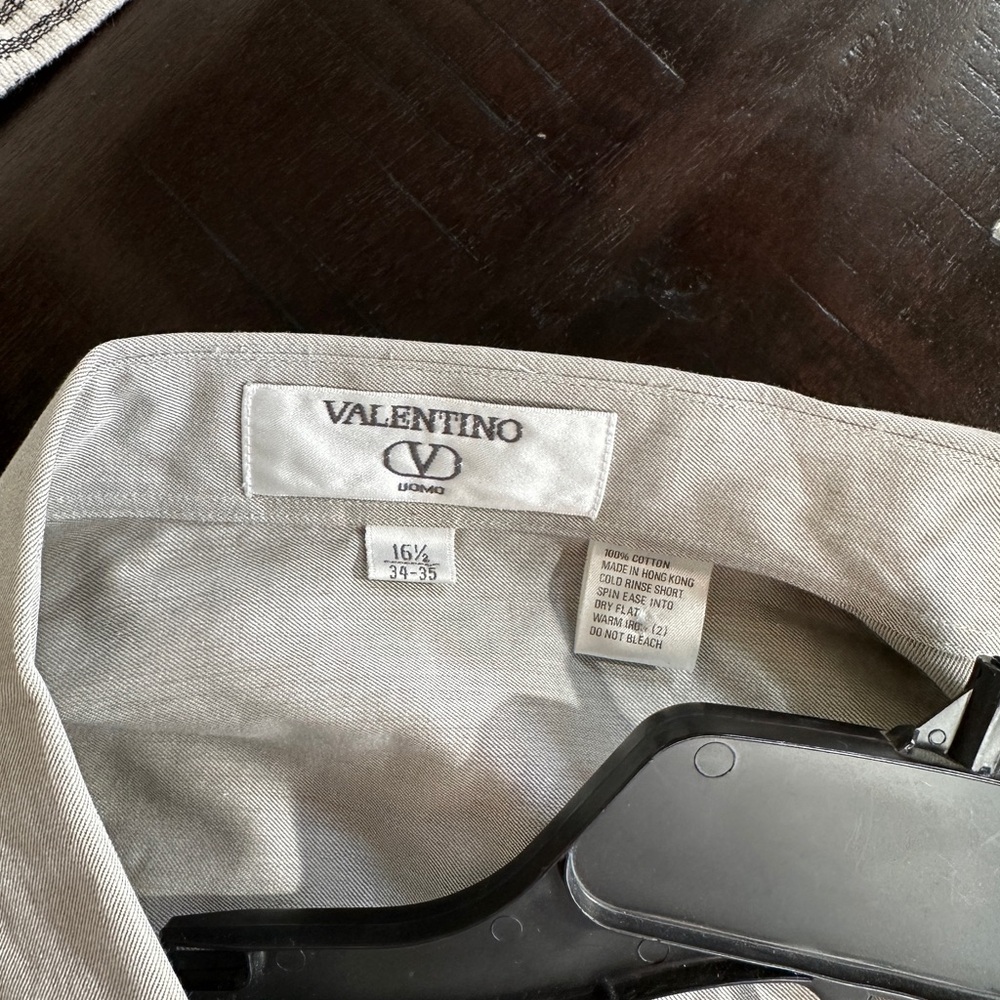 Valentino Light weight men’s cotton dress shirt